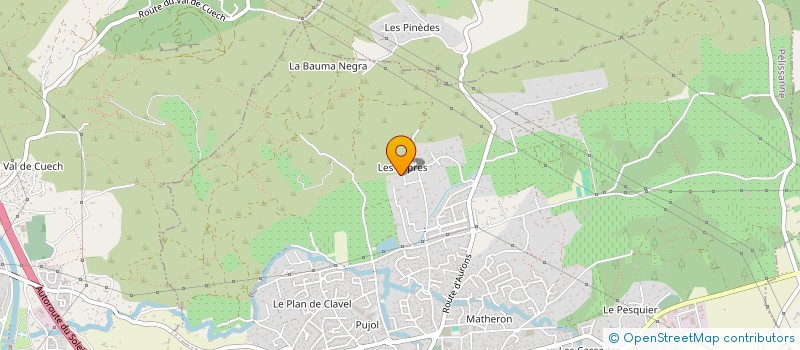 localisation de l'entreprise SCI FLOREMIL  PELISSANNE