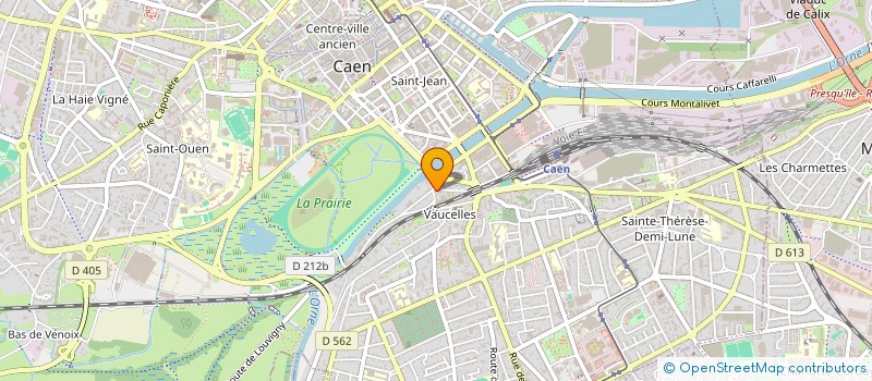 localisation de l'entreprise SCI FLORENCE  CAEN