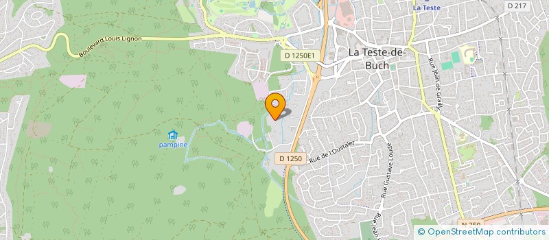 localisation de l'entreprise SCI FLORENCE à LA TESTE-DE-BUCH