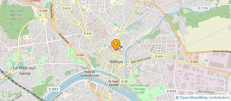 localisation de l'entreprise SCI FLORENCE à MELUN