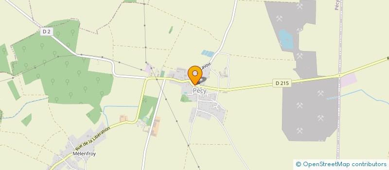 localisation de l'entreprise SCI FLORENCE  PECY