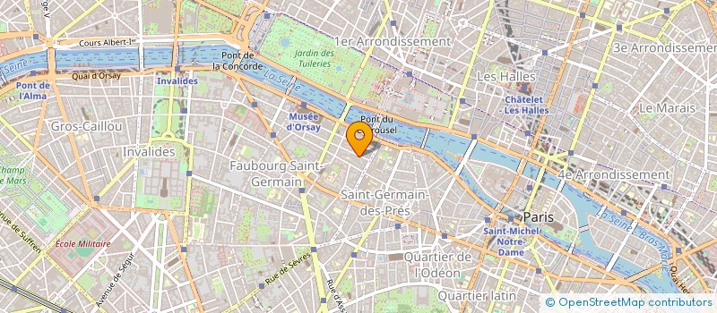 localisation de l'entreprise SCI FLORENCE  PARIS