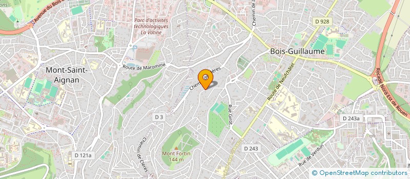 localisation de l'entreprise SCI FLORENCE à BOIS-GUILLAUME