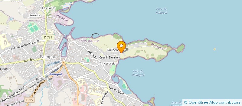 localisation de l'entreprise SCI FLORENS  PAIMPOL