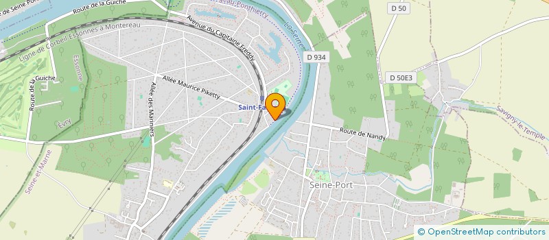 localisation de l'entreprise SCI FLORENTIN  SAINT-FARGEAU-PONTHIERRY