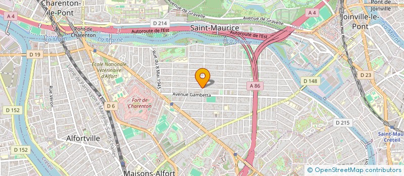 localisation de l'entreprise SCI FLORENTIN ET CIE à MAISONS-ALFORT