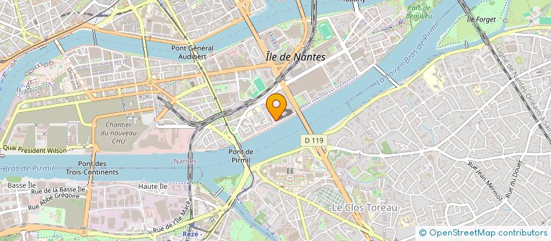 localisation de l'entreprise SCI FLORENTINA à NANTES