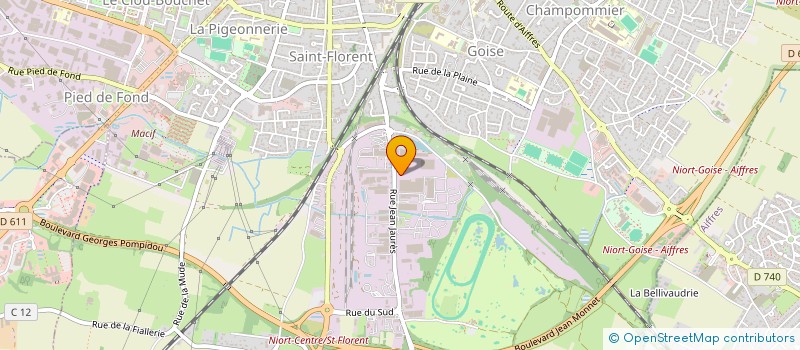 localisation de l'entreprise SCI FLORENTINE à NIORT