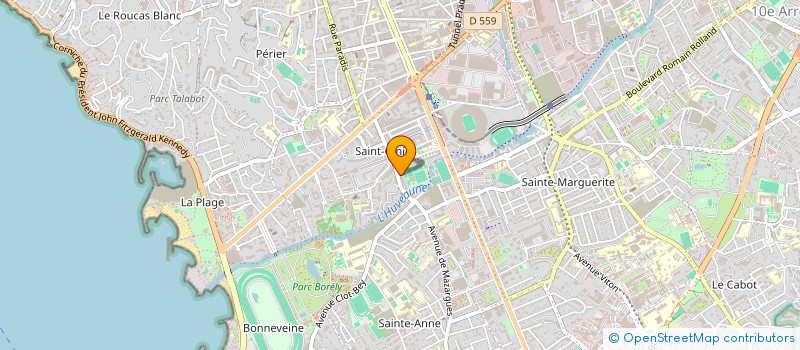 localisation de l'entreprise SCI FLORENTINE  MARSEILLE