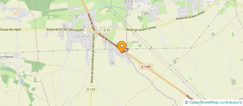 localisation de l'entreprise SCI FLORENTINE  SAINT-ETIENNE-DE-SAINT-GEOIRS