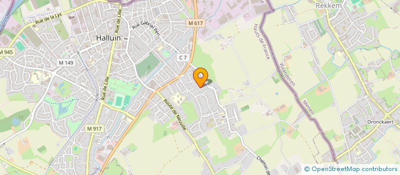 localisation de l'entreprise SCI FLORENTINE IMMO  HALLUIN