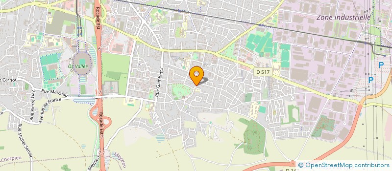 localisation de l'entreprise SCI FLOREPI  MEYZIEU