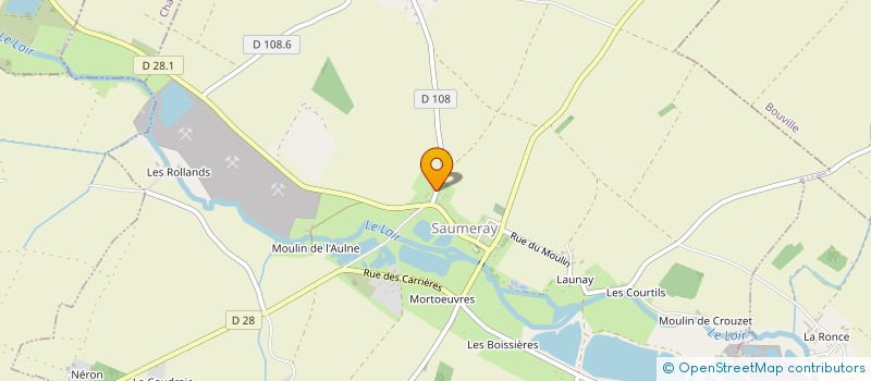 localisation de l'entreprise SCI FLORES à SAUMERAY