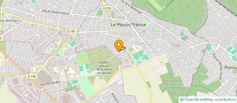 localisation de l'entreprise SCI FLORES à LE PLESSIS-TREVISE