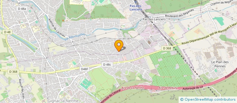 localisation de l'entreprise SCI FLORES IMMO  MARIGNANE