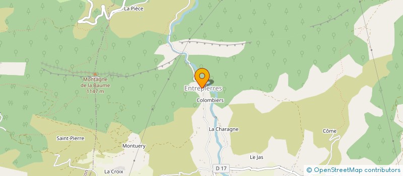 localisation de l'entreprise SCI FLORETTE  ENTREPIERRES