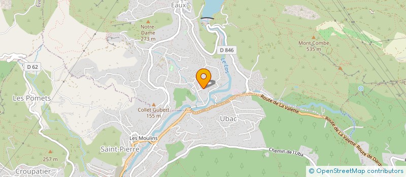 localisation de l'entreprise SCI FLORETTE  LE REVEST-LES-EAUX