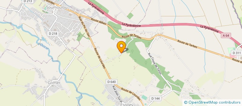 localisation de l'entreprise SCI FLORETTO  ESPOEY