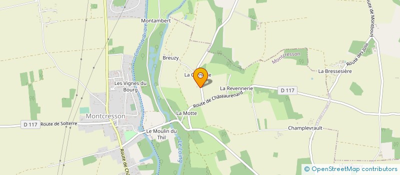 localisation de l'entreprise SCI FLOREVA à MONTCRESSON