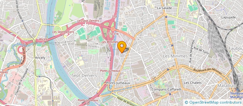 localisation de l'entreprise SCI FLOREVE à PAMIERS