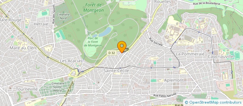 localisation de l'entreprise SCI FLORGAN à LE HAVRE