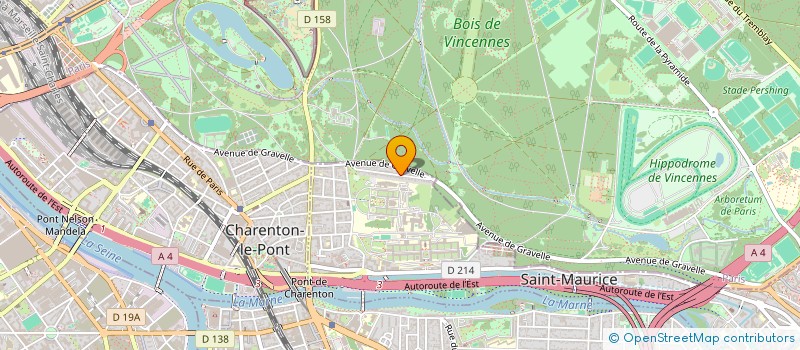 localisation de l'entreprise SCI FLORIA à SAINT-MAURICE
