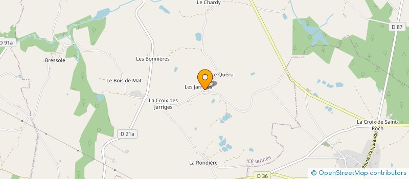 localisation de l'entreprise SCI FLORIAN à ORSENNES
