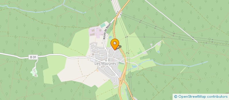 localisation de l'entreprise SCI FLORIAN  LES MAZURES