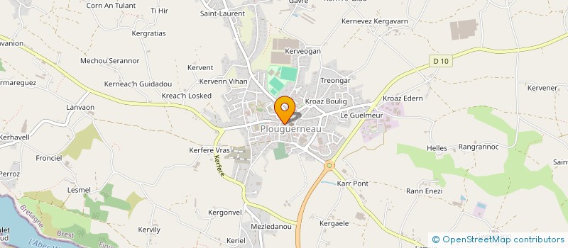 localisation de l'entreprise SCI FLORIAN  PLOUGUERNEAU