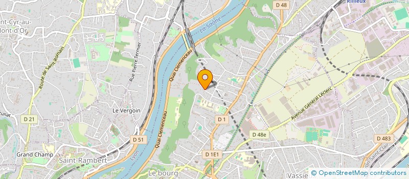 localisation de l'entreprise SCI FLORIAN  CALUIRE-ET-CUIRE