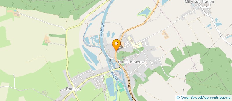 localisation de l'entreprise SCI FLORIAN à DUN-SUR-MEUSE