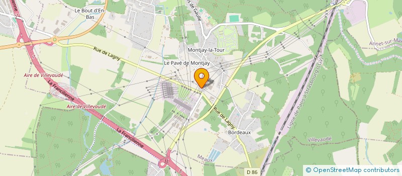 localisation de l'entreprise SCI FLORIAN à VILLEVAUDE