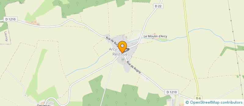 localisation de l'entreprise SCI FLORIAN  ARCY-SAINTE-RESTITUE