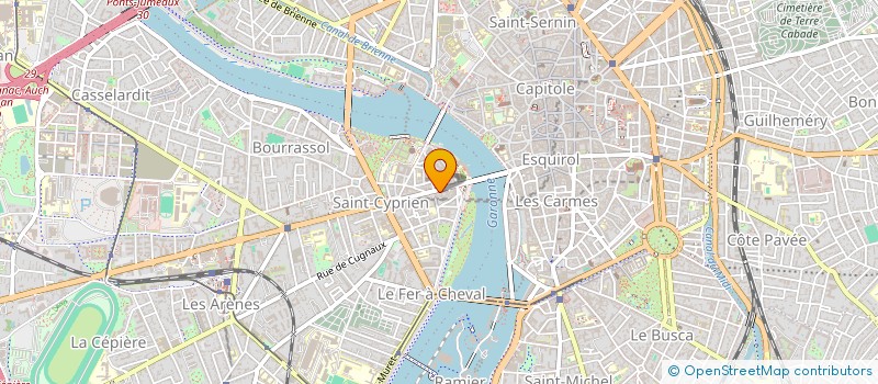 localisation de l'entreprise SCI FLORIANA à TOULOUSE