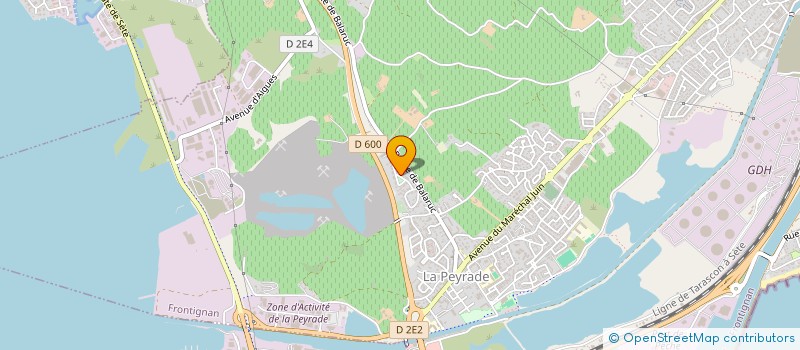 localisation de l'entreprise SCI FLORIANE à FRONTIGNAN