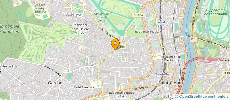 localisation de l'entreprise SCI FLORIANTUS à GARCHES