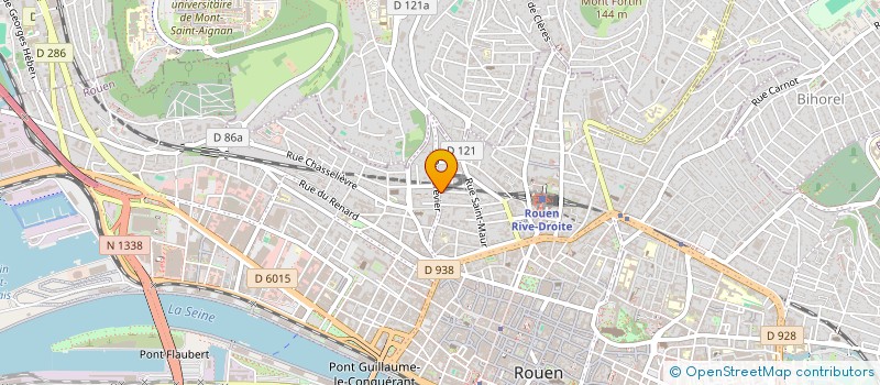 localisation de l'entreprise SCI-FLORIC à ROUEN