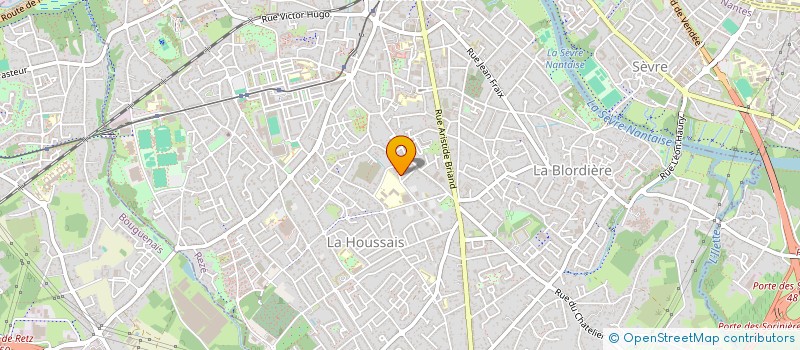 localisation de l'entreprise SCI FLORIC  REZE