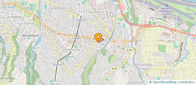 localisation de l'entreprise SCI FLORICOURT HABITAT  SAINT-DENIS