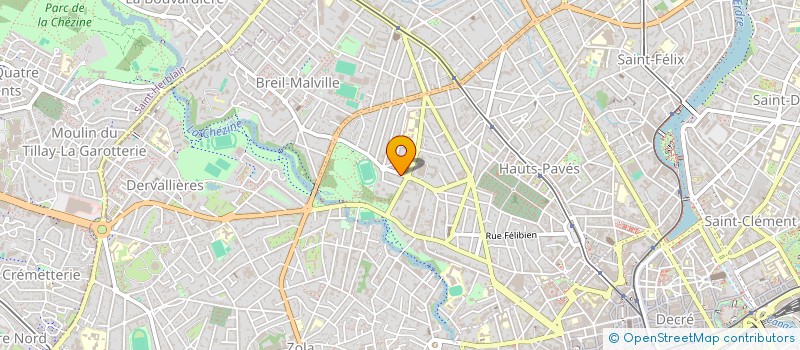localisation de l'entreprise SCI FLORIDE 25  NANTES
