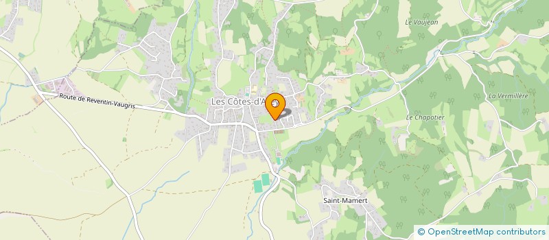 localisation de l'entreprise SCI FLORIE  LES COTES-D'AREY