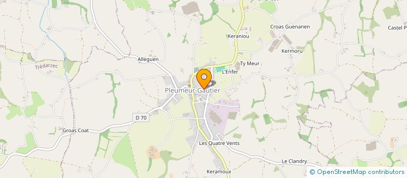 localisation de l'entreprise SCI FLORIE PATRIMOINE  PLEUMEUR-GAUTIER