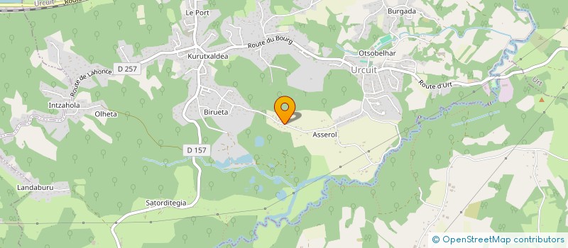 localisation de l'entreprise SCI FLORIKINE  URCUIT