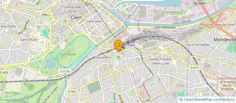 localisation de l'entreprise SCI FLORILEM à CAEN