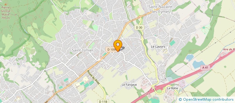 localisation de l'entreprise SCI FLORILIE  SAINT-ISMIER