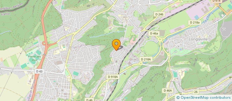 localisation de l'entreprise SCI FLORIMA à LONGWY