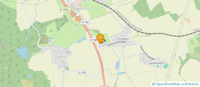 localisation de l'entreprise SCI FLORIMAG  MECLEUVES