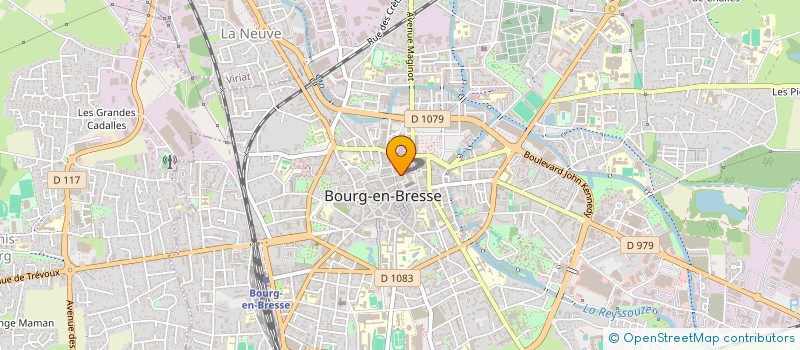 localisation de l'entreprise SCI FLORIMMAX à BOURG-EN-BRESSE