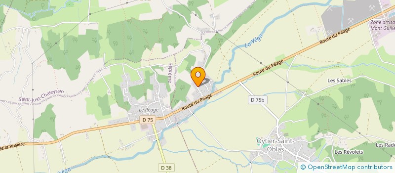 localisation de l'entreprise SCI FLORINE  OYTIER-SAINT-OBLAS