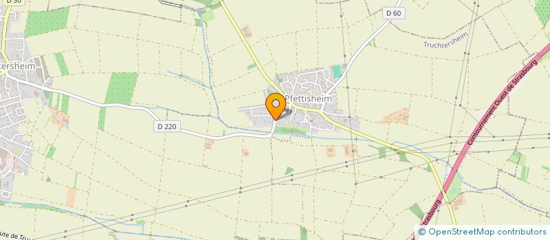 localisation de l'entreprise SCI FLORINI  TRUCHTERSHEIM